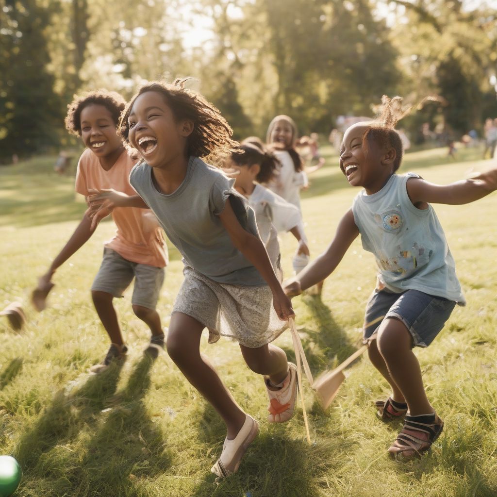 Educational Outdoor Games - Children Playing